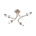 **Moderne plafondlamp met verstelbare armen en vier lichtbronnen**