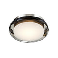 **Moderne plafondverlichting met kristalaccenten**